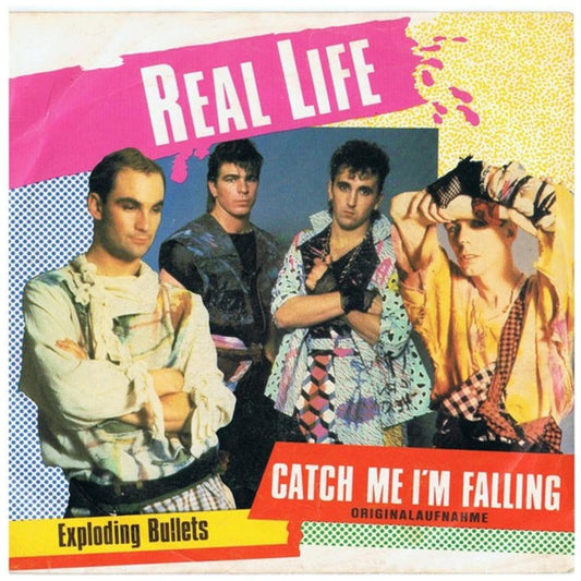 REAL LIFE - CATCH ME I'M FALLING | 7" SINGLE USADO