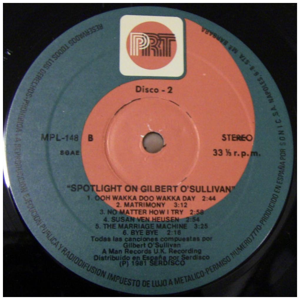 GILBERT O'SULLIVAN - SPOTLIGHT ON: 24 GRANDES EXITOS (2LP) | VINILO USADO