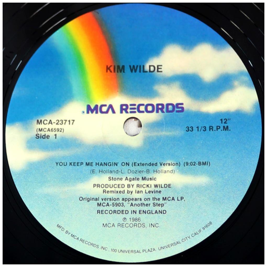 KIM WILDE - YOU KEEP ME HANGIN' ON (VDE-NUEVO/SELLADO) | 12'' MAXI SINGLE USADO