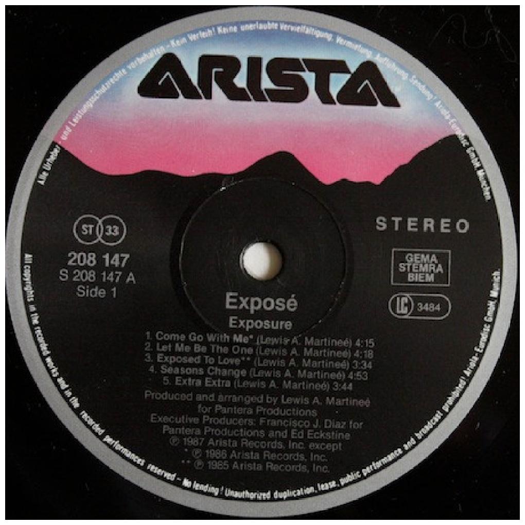 EXPOSÉ - EXPOSURE | VINILO USADO