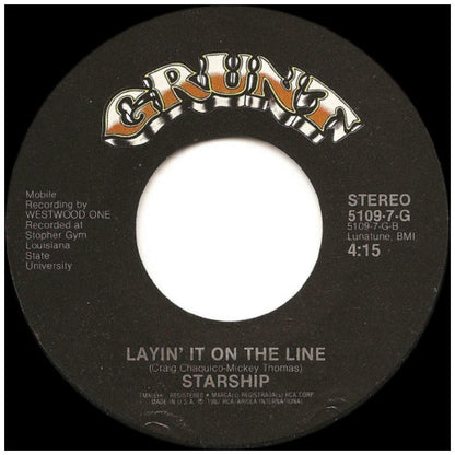 STARSHIP - NOTHING'S GONNA STOP NOW | 7" SINGLE USADO