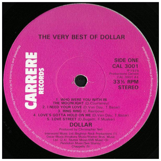 DOLLAR  - THE VERY BEST OF | VINILO USADO