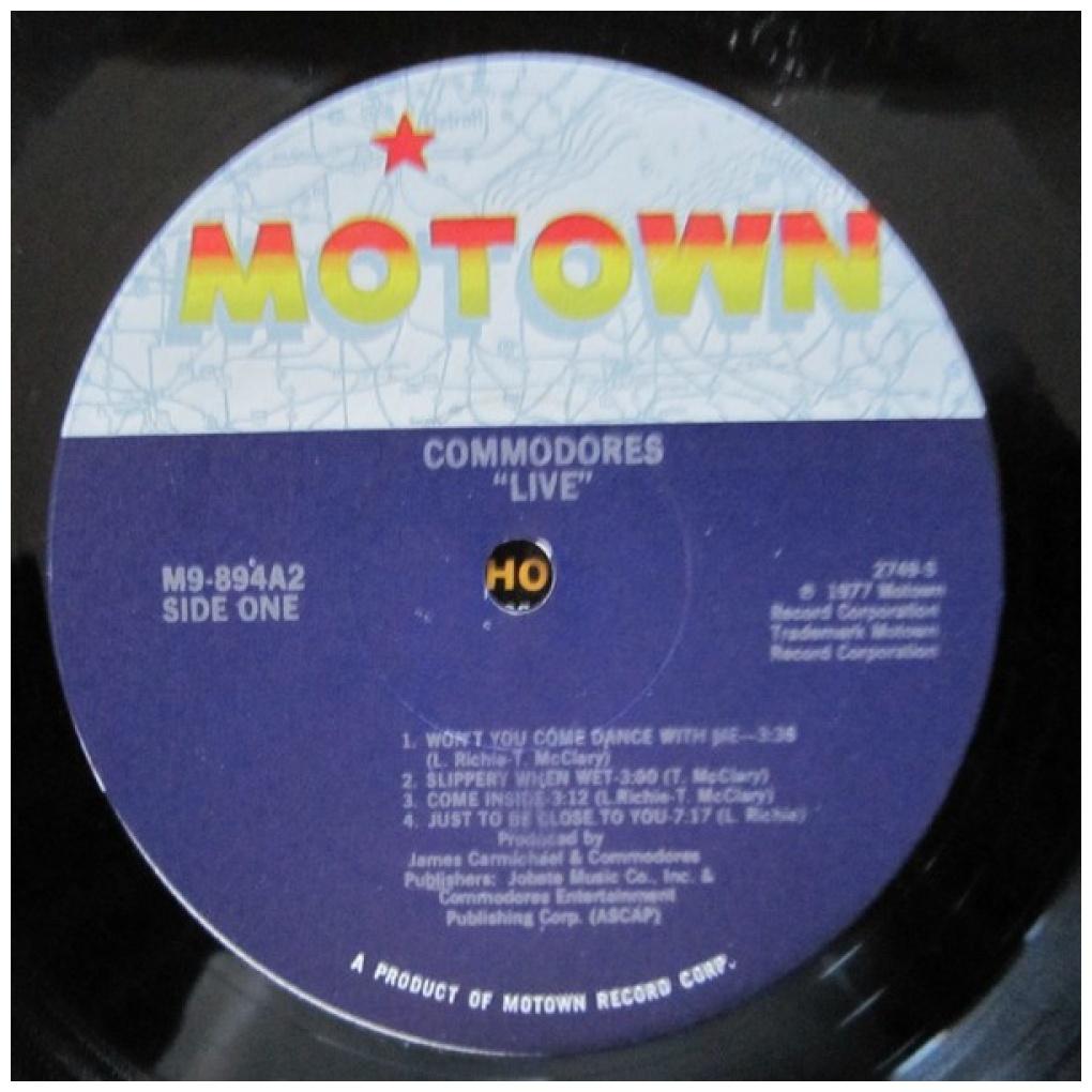 COMMODORES - LIVE! (2LP) | VINILO USADO
