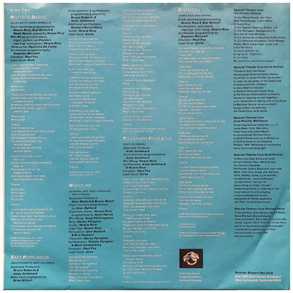 POINTER SISTERS - BREAK OUT | VINILO USADO