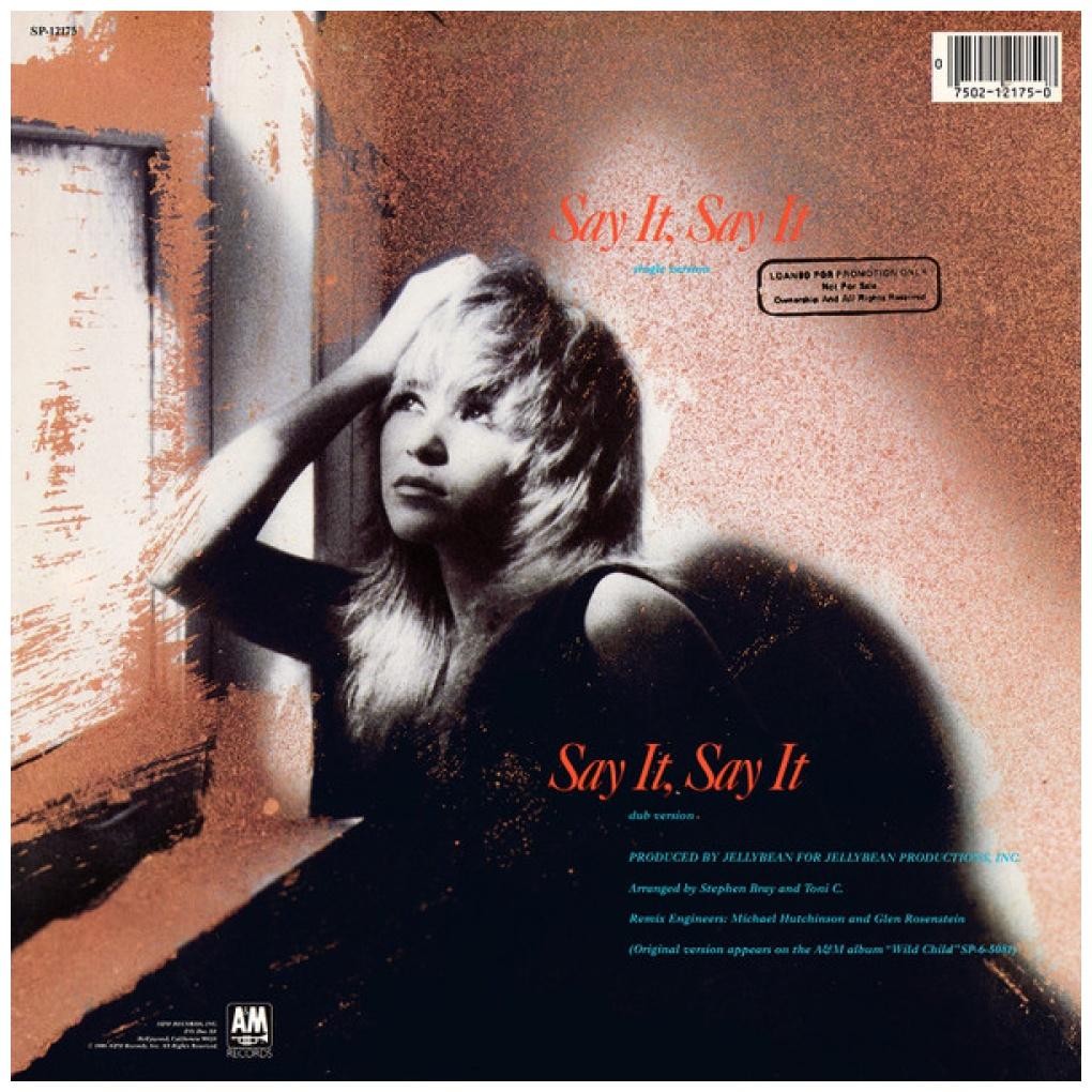 E.G. DAILY - SAY IT, SAY IT | 12" MAXI SINGLE VINILO USADO