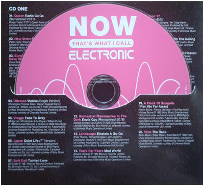 NOW ELECTRONIC -  VARIOUS ARTIST (4CD) | CD