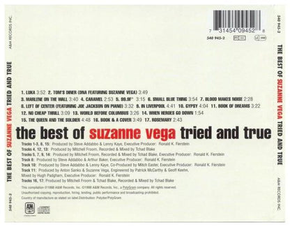 SUZANNE VEGA - TRIED AND TRUE: THE BEST OF | CD USADO