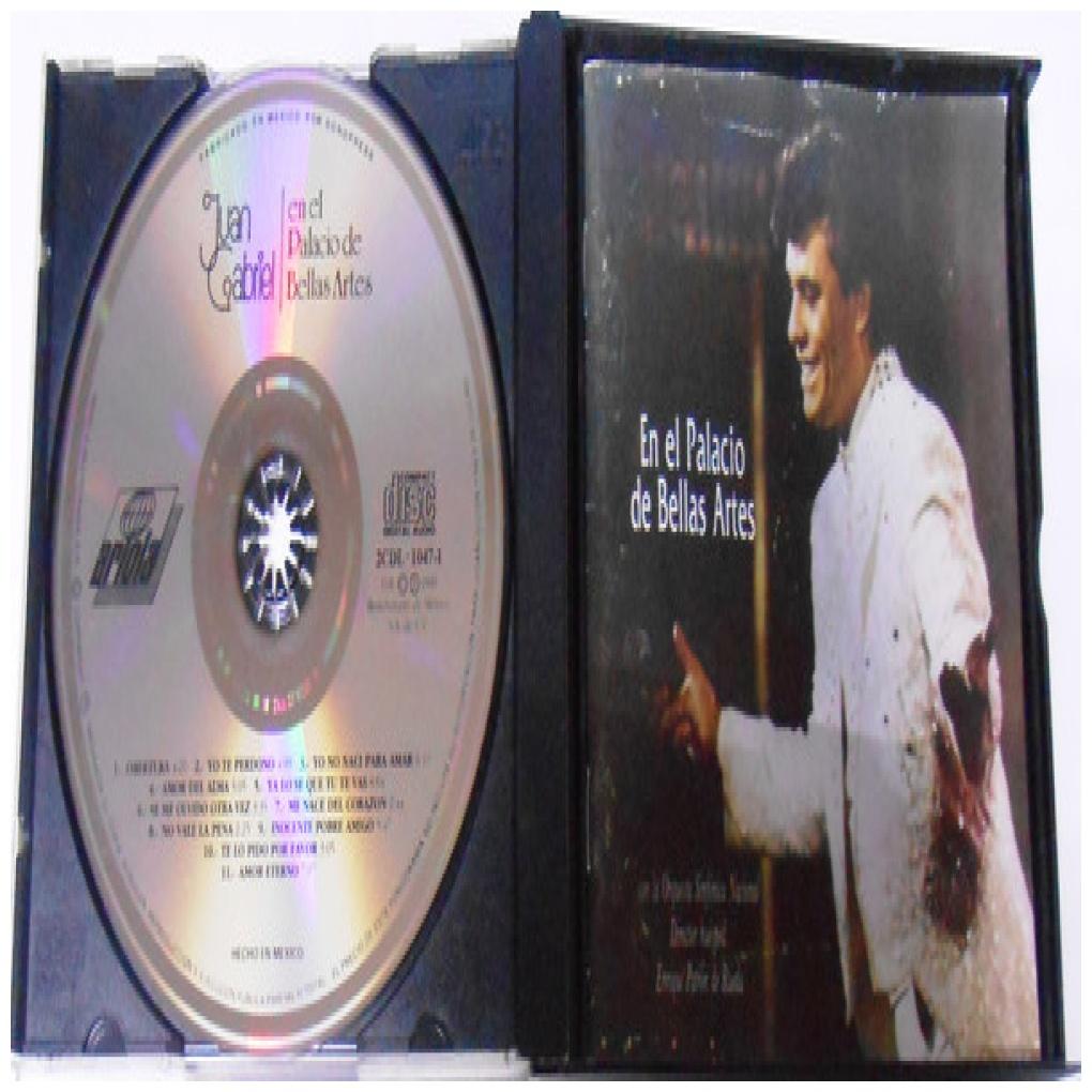 JUAN GABRIEL - EN EL PALACIO DE BELLAS ARTES (2CD) | CD