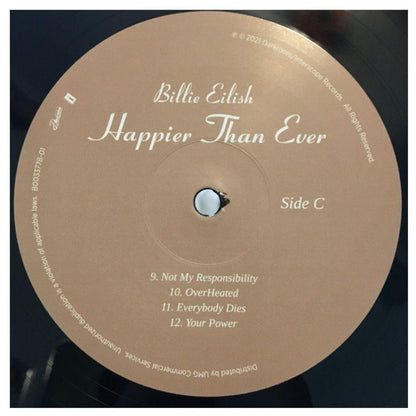 BILLIE EILISH - HAPPIER THAN EVER (2LP) | VINILO