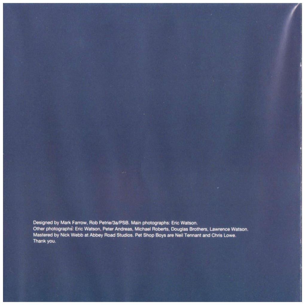 PET SHOP BOYS - DISCOGRAPHY | CD