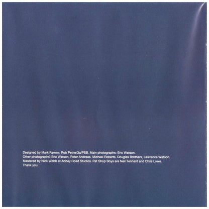 PET SHOP BOYS - DISCOGRAPHY | CD