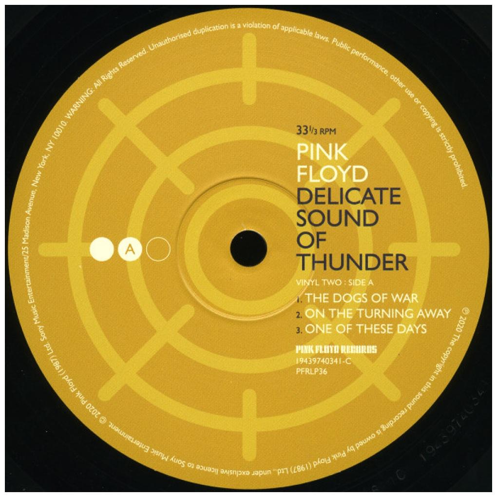 PINK FLOYD  - DELICATE SOUND OF THUNDER (3LP) (RESTORED/RE-EDITED) | VINILO