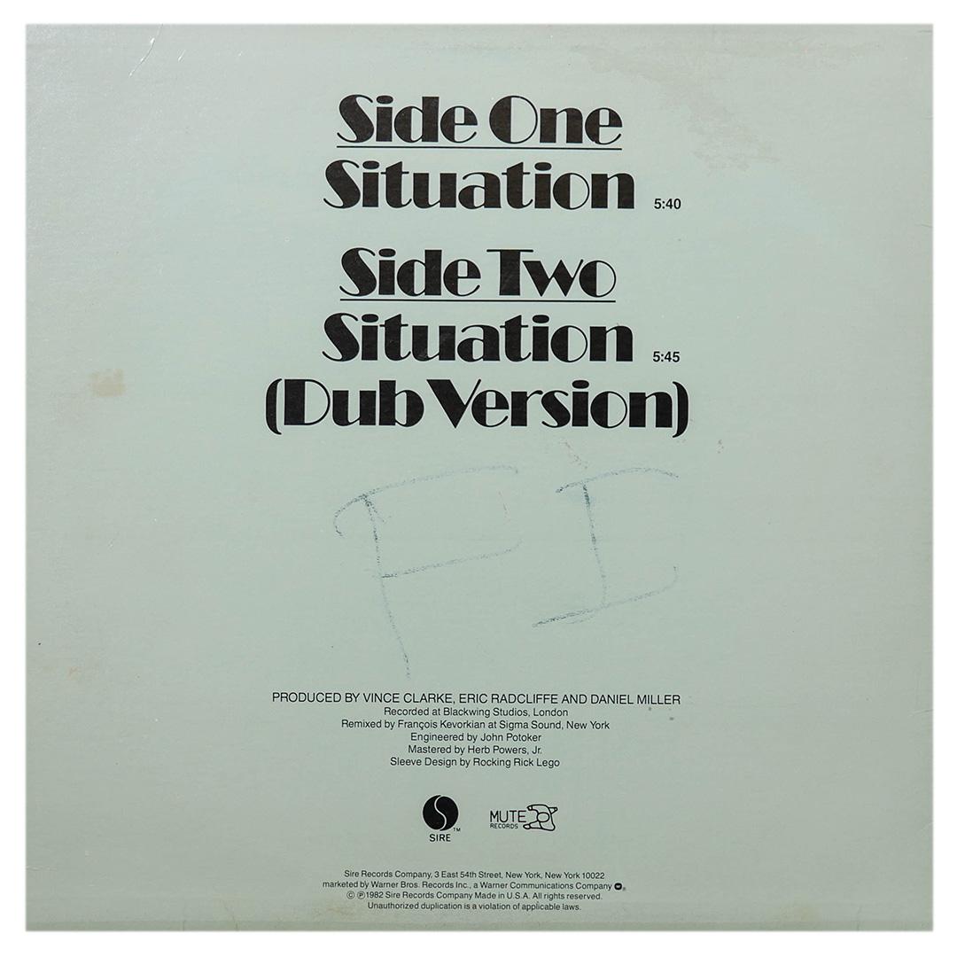 YAZ - SITUATION | 12" MAXI SINGLE USADO