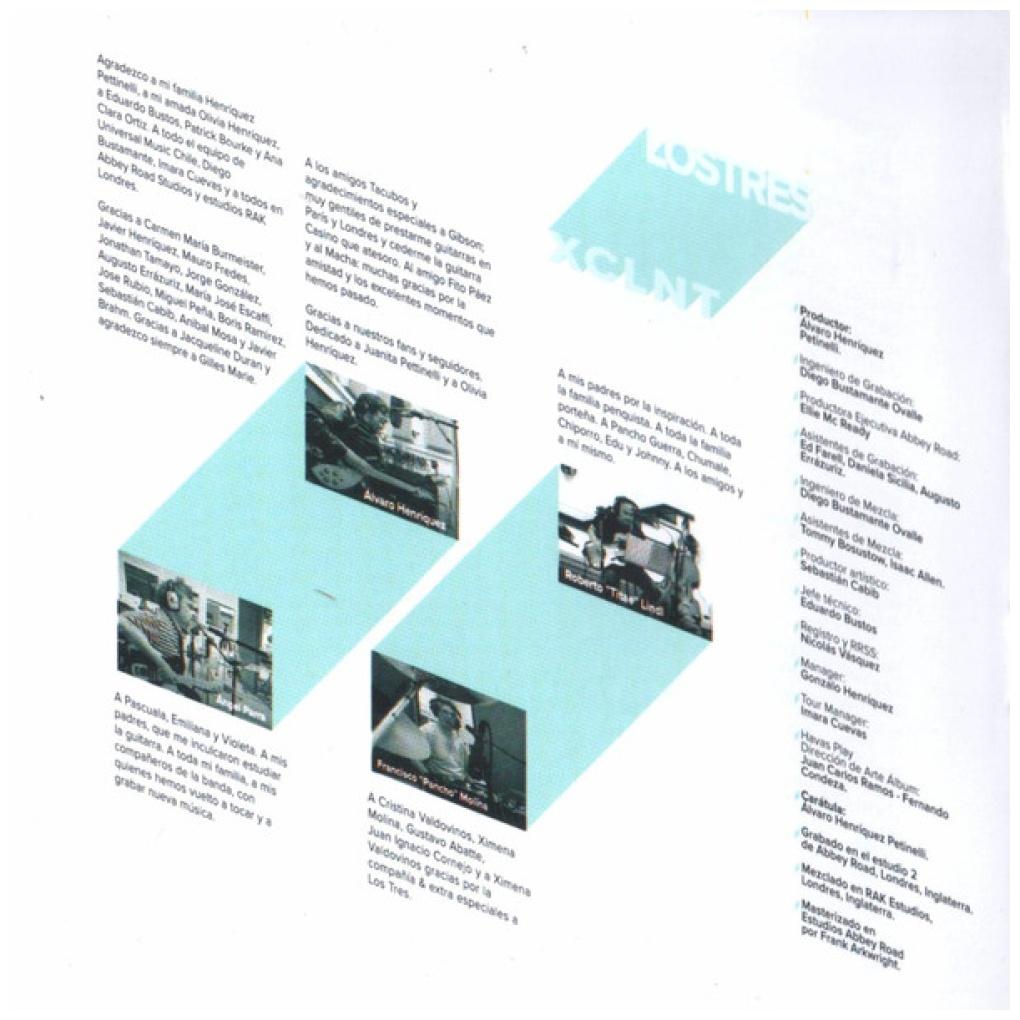 LOS TRES - XCLNT | CD