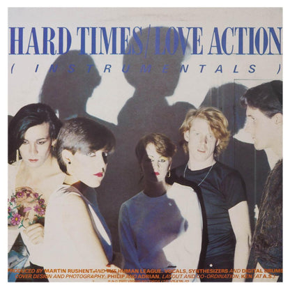 HUMAN LEAGUE - HARD TIMES/LOVE ACTION | 12 MAXI SINGLE USADO
