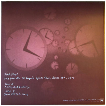 PINK FLOYD - LIVE FROM LOS ANGELES SPORTS ARENA 1975 (4LP) (RSD EXCLUSIVE BOX SET) (CLEAR VINYL) | VINILO