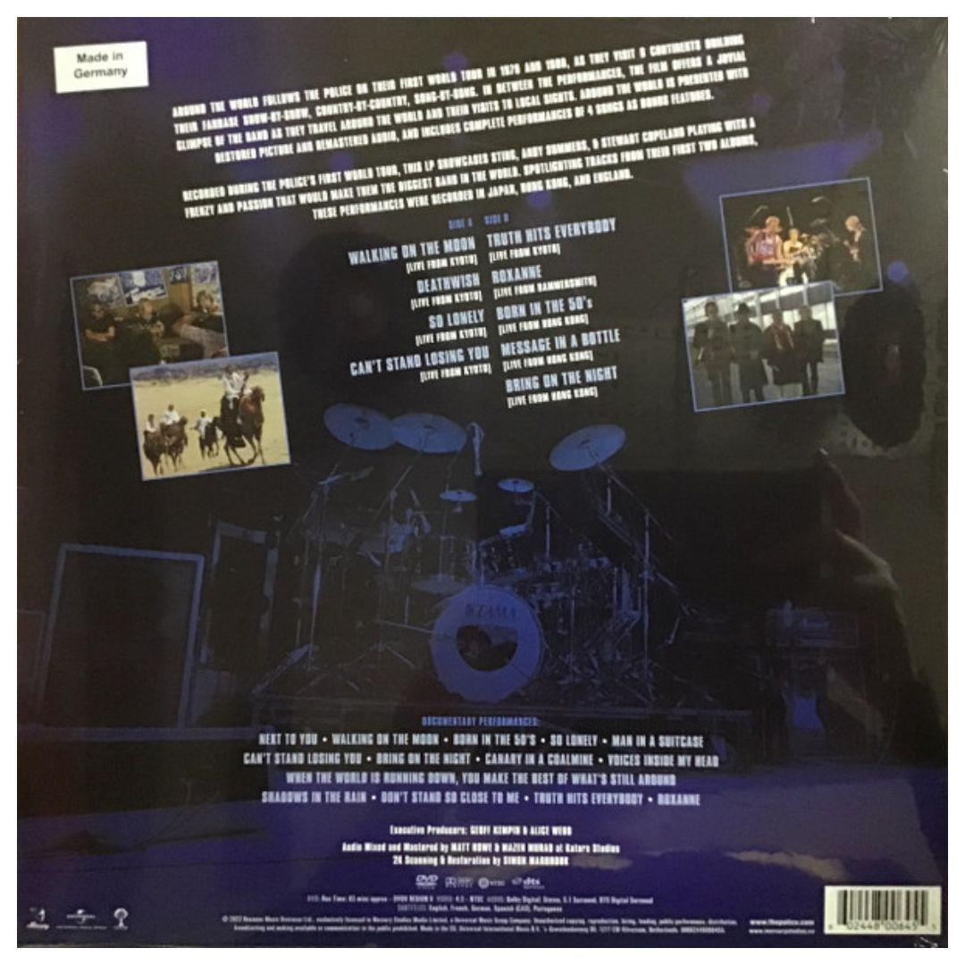 POLICE - AROUND THE WORLD (LP+DVD) | VINILO