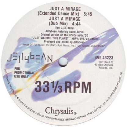 JELLYBEAN - JUST A MIRAGE | 12'' MAXI SINGLE USADO