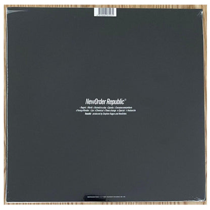 NEW ORDER - REPUBLIC | VINILO