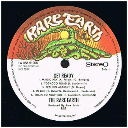 RARE EARTH - GET READY | VINILO USADO