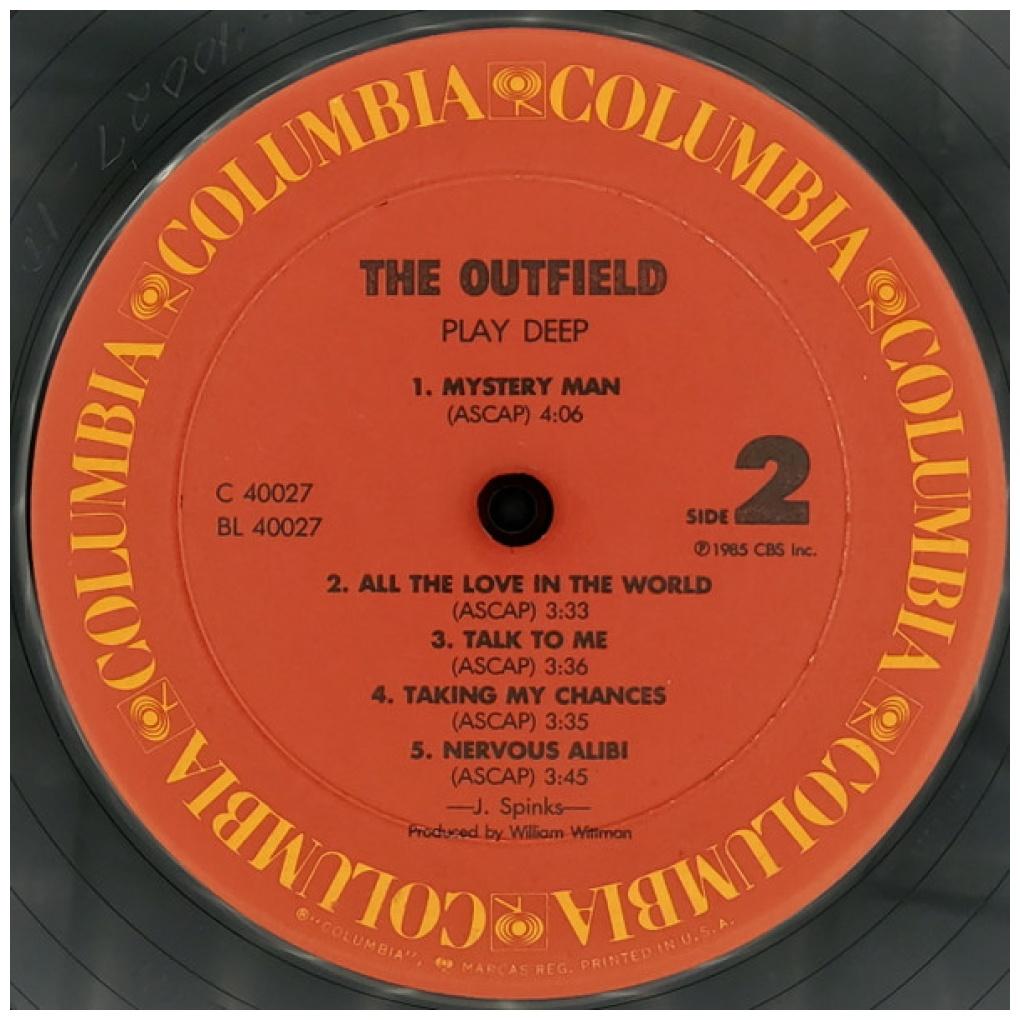 OUTFIELD - PLAYDEEP | VINILO USADO
