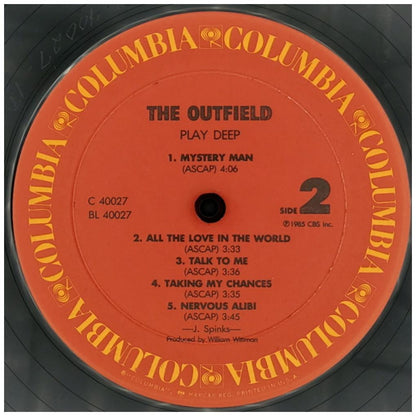 OUTFIELD - PLAYDEEP | VINILO USADO