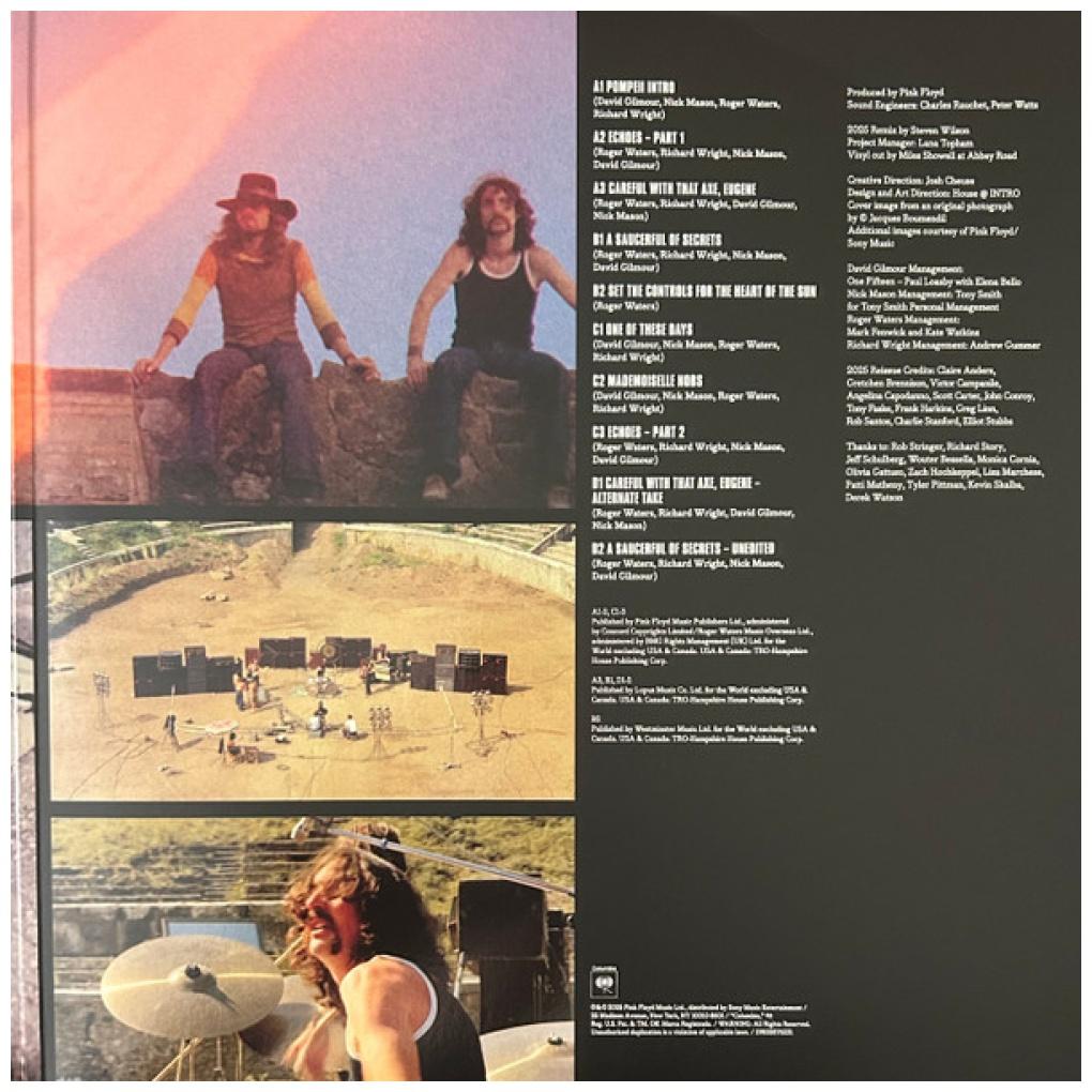 PINK FLOYD - AT POMPEII MCMLXXII (2025) (2LP) | VINILO