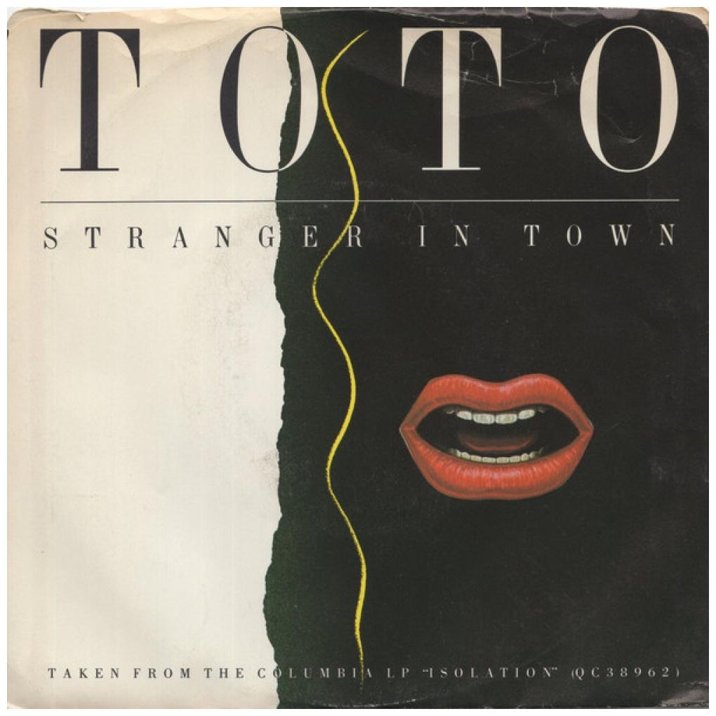 TOTO - STRANGER IN TOWN | 7" SINGLE USADO