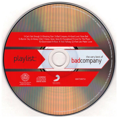 BAD COMPANY - PLAYLIST: THE VERY BEST OF | CD