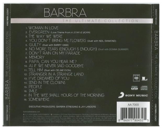 BARBRA STREISAND - THE ULTIMATE COLLECTION | CD