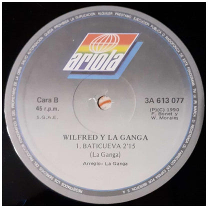 WILFRED Y LA GANGA - LA ABUELA | 12" MAXI SINGLE VINILO USADO