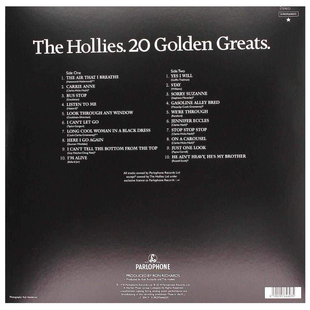 HOLLIES - 20 GOLDEN GREATS | VINILO