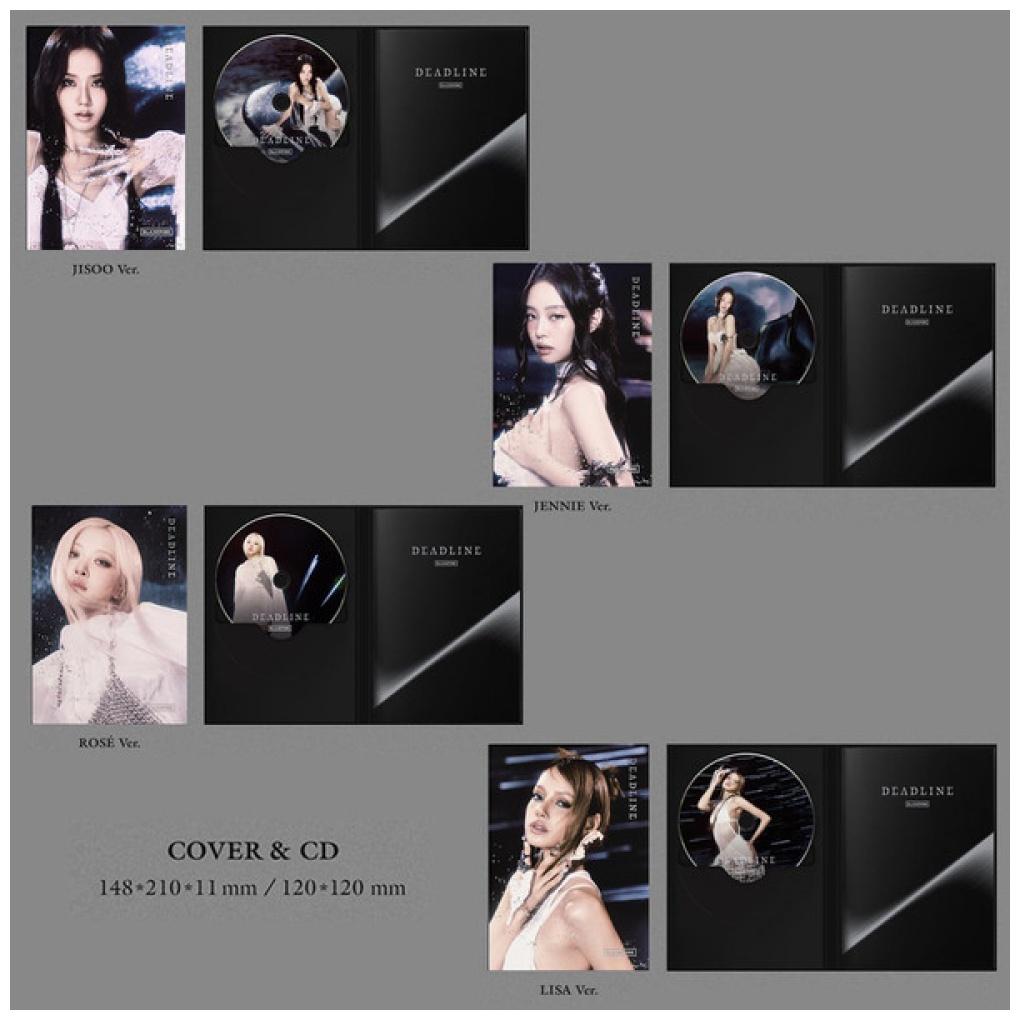 BLACK PINK - DEADLINE-BLACKPINK THE 3RD MINI ALBUM (SILVER VER.-ROSE) | CD