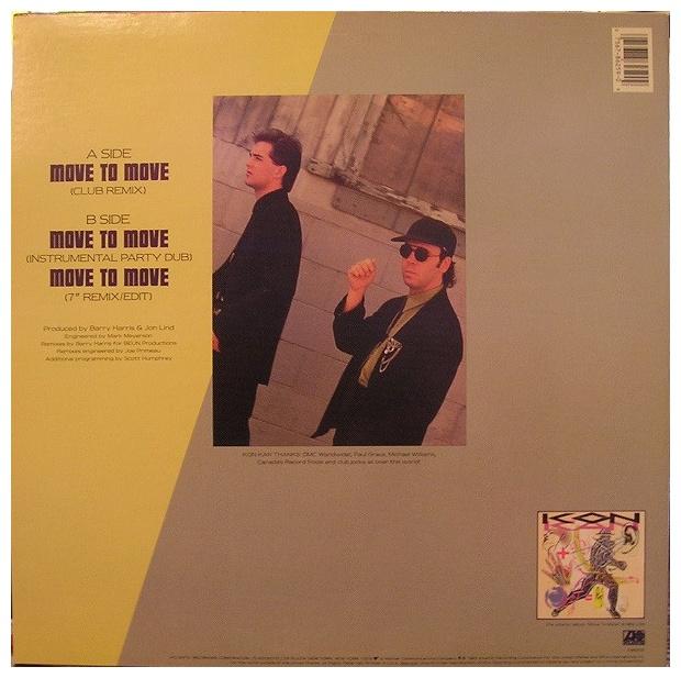 Kon Kan - Move To Move | 12" MAXI SINGLE USADO