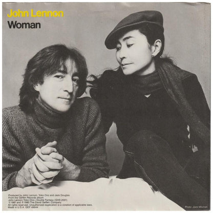 JOHN LENNON - WOMAN | 7" SINGLE USADO