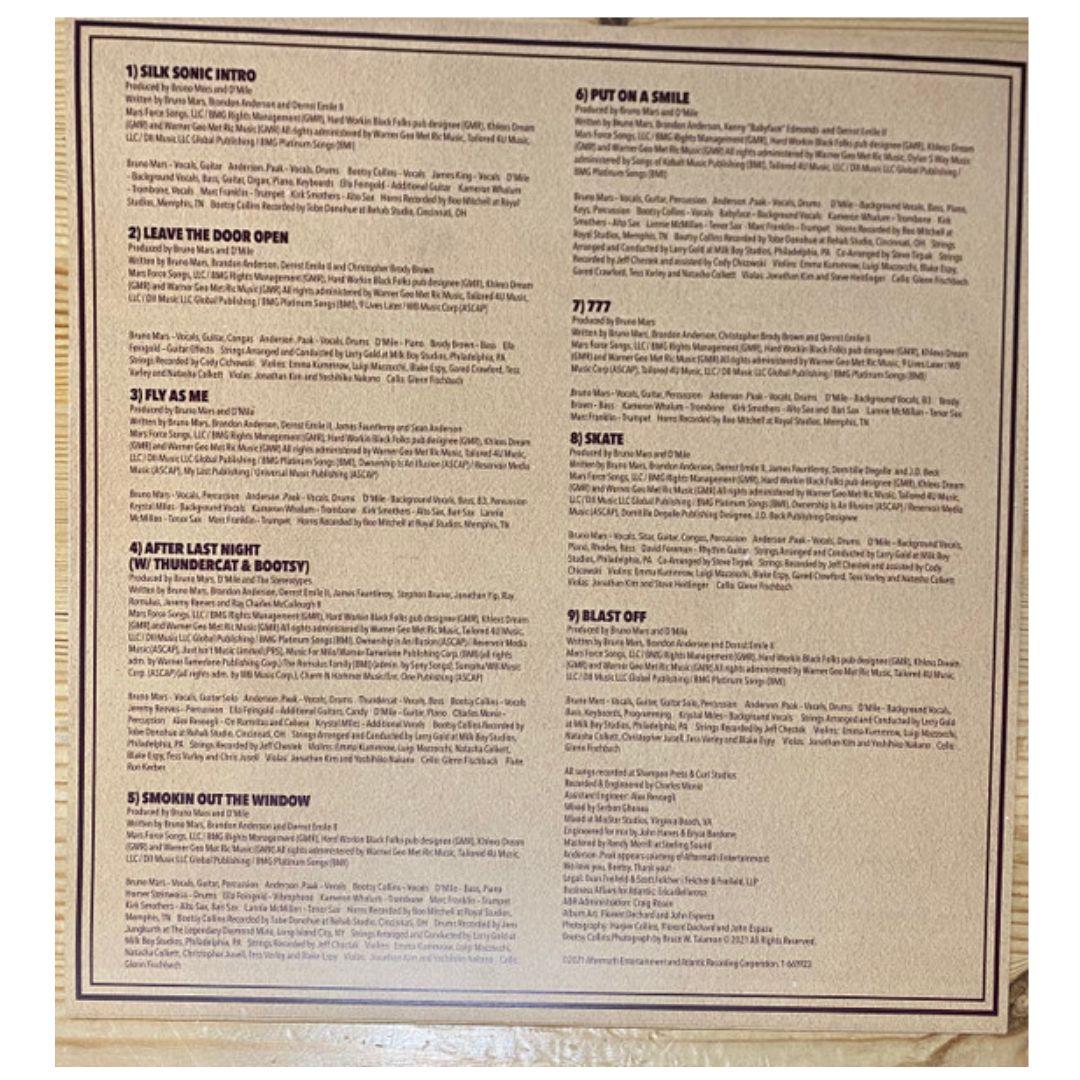 SILK SONIC - AN EVENING WITH SILK SONIC | VINILO