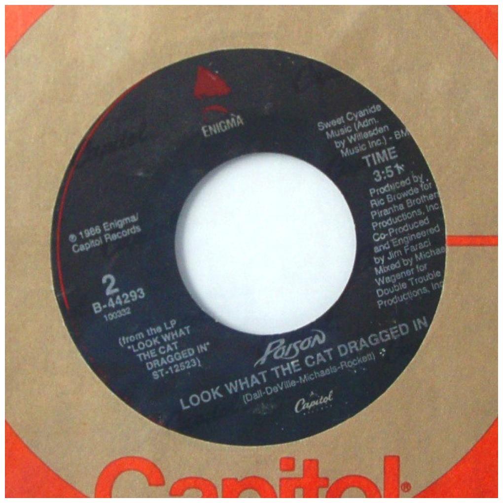 POISON - YOUR MAMA DON'T DANCE | 7" SINGLE USADO