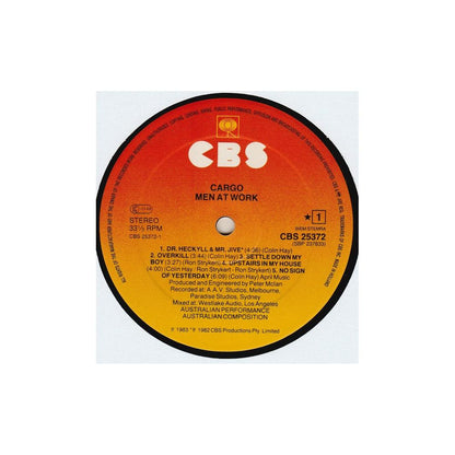 MEN AT WORK - CARGO | VINILO USADO
