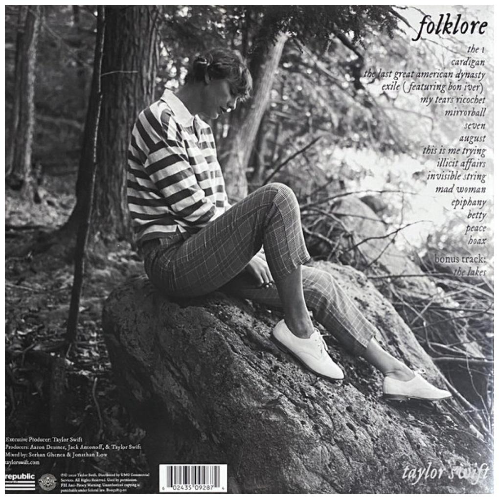 TAYLOR SWIFT - FOLKLORE (2LP) (EXCLUSIVE LTD EDITION) (RED VINYL) | VINILO