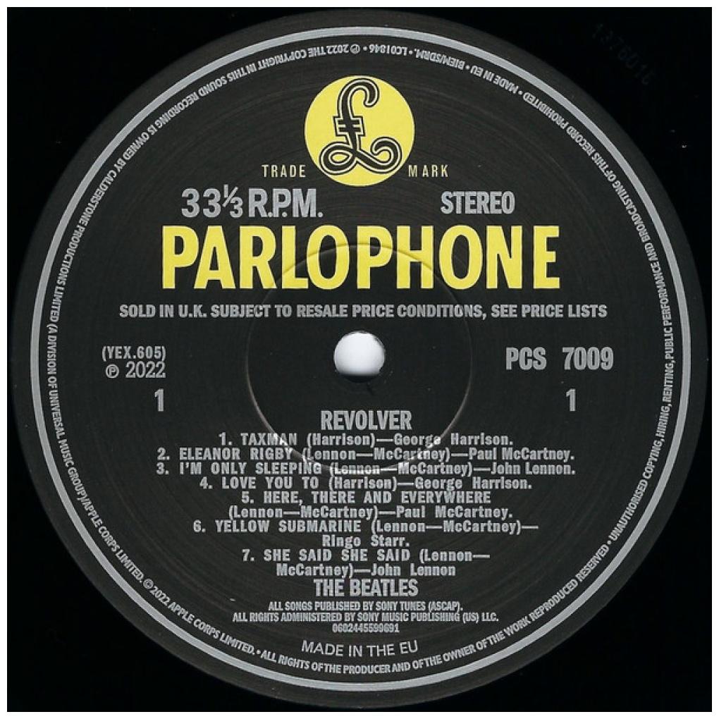 BEATLES - REVOLVER (REMASTER) | VINILO