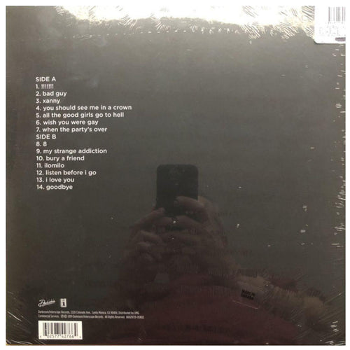 BILLIE EILISH - WHEN WE ALL FALL ASLEEP | VINILO