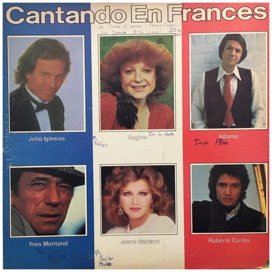 CANTANDO EN FRANCES - VARIOS ARTISTAS EN FRANCES | VINILO USADO