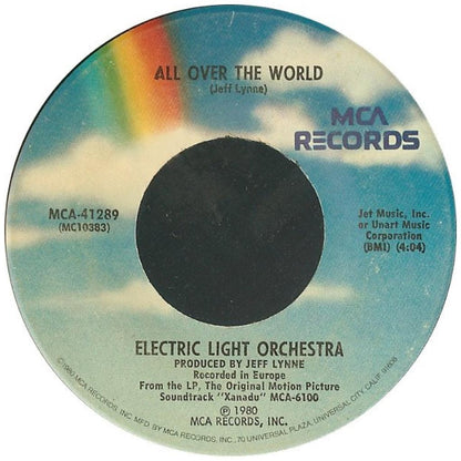 ELECTRIC LIGHT ORCHESTRA - ALL OVER THE WORLD | 7" SINGLE USADO