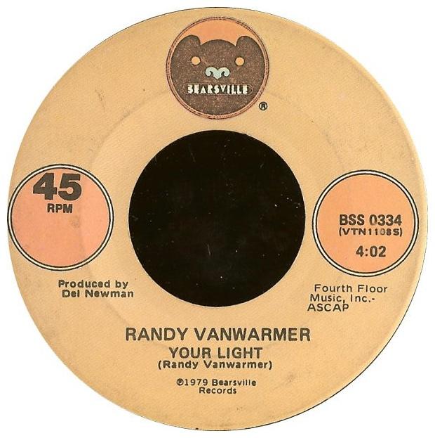 RANDY VANWARMER - JUST WHEN I NEEDED YOU MOST | 7" SINGLE VINILO USADO