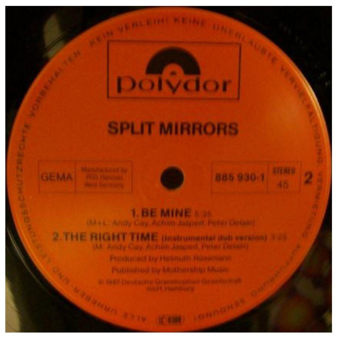 SPLIT MIRROR - THE RIGHT TIME (AUTOGRAFIADO) | 12" MAXI SINGLE USADO