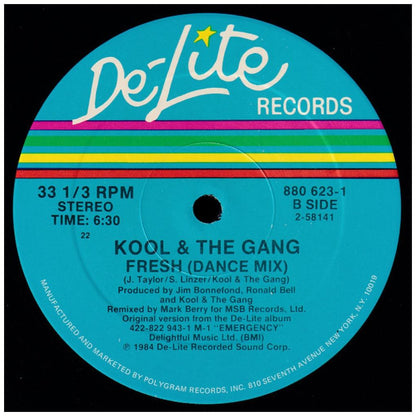 KOOL & THE GANG - FRESH | 12'' MAXI SINGLE USADO