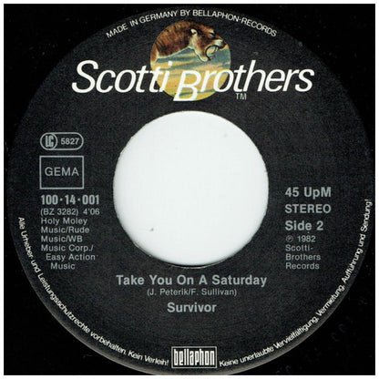 SURVIVOR - EYE OF THE TIGER | 7" SINGLE USADO