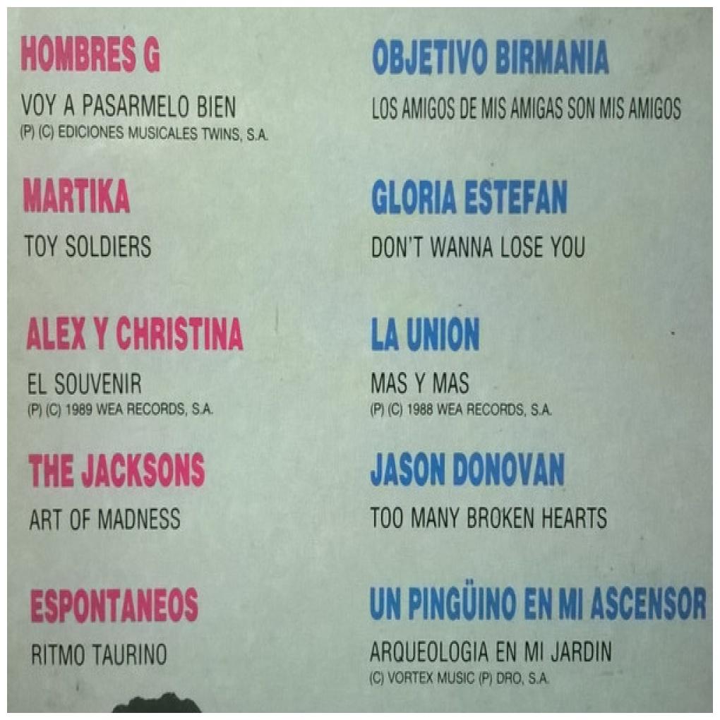 ME VAS A OÍR - VARIOUS ARTIST (2LP) | VINILO USADO
