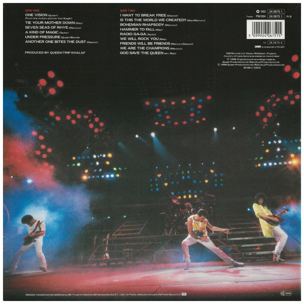 QUEEN - LIVE MAGIC | VINILO USADO