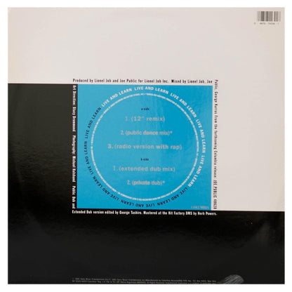 JOE PUBLIC - LIVE AND LEARN | 12" MAXI SINGLE USADO